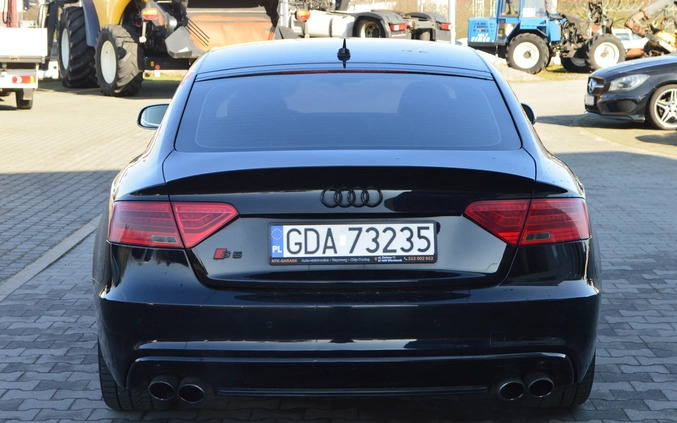 Audi S5 cena 83025 przebieg: 201297, rok produkcji 2012 z Kołobrzeg małe 277